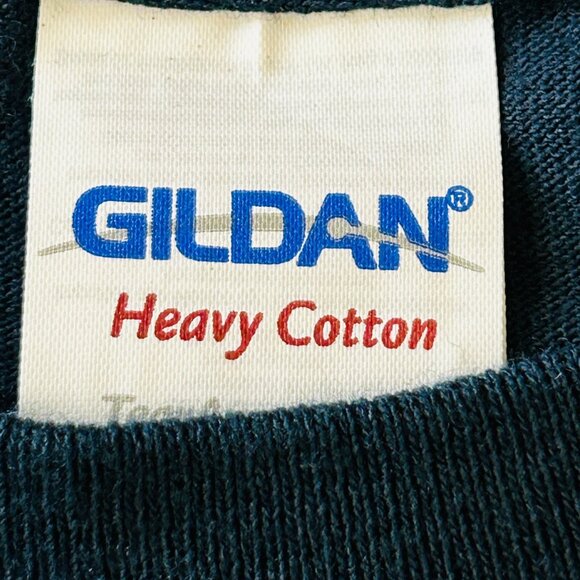 Hard Rock Biloxi T-Shirt Size XL Navy Blue Casino Guitar Graphic Gildan Crewneck - Picture 7 of 9